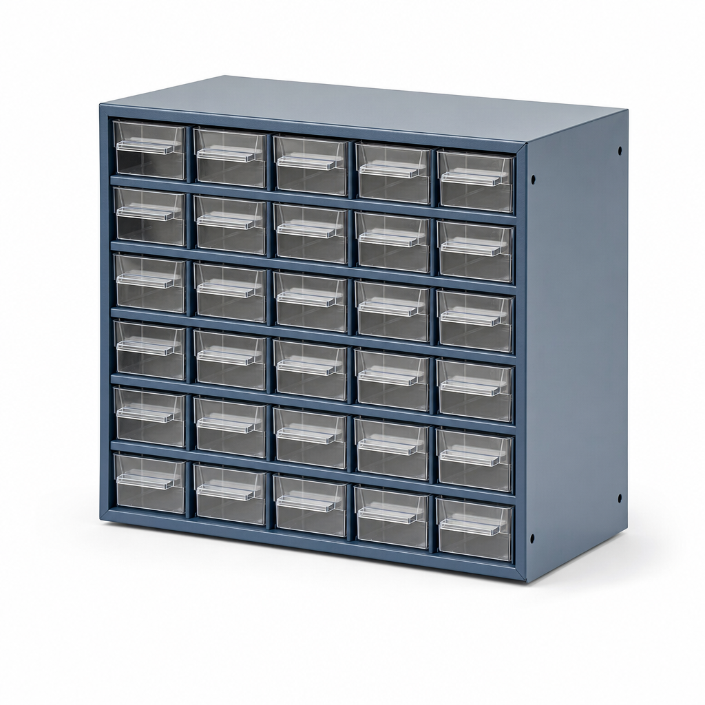 Compact Drawer Unit for Small Parts Storage