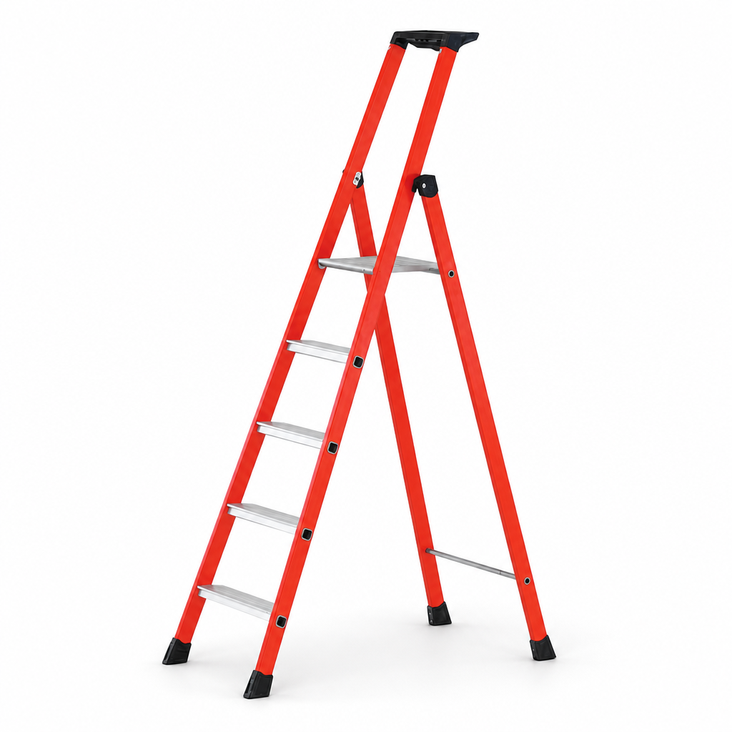 Compact GRP Platform Step Ladder