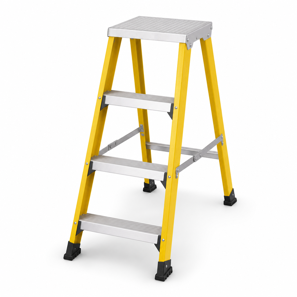 Compact GRP Platform Step Ladder
