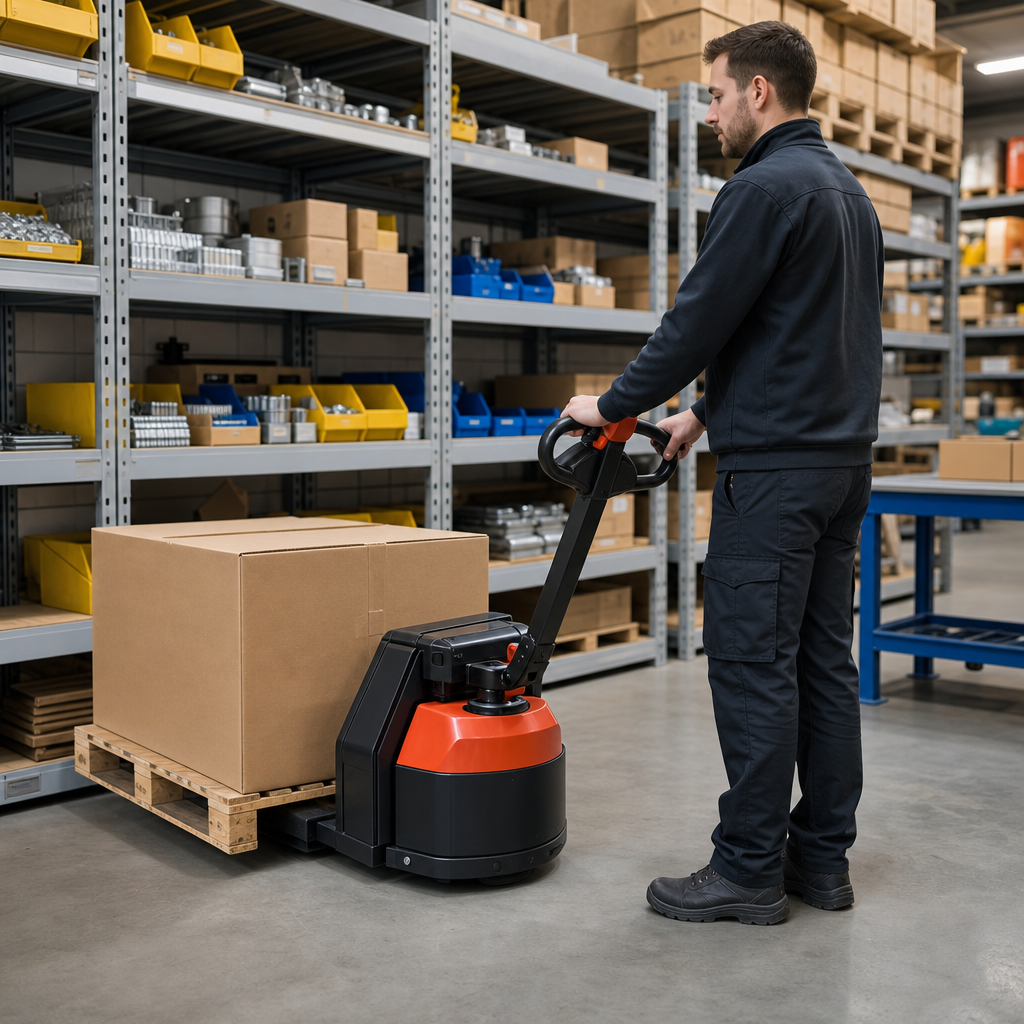 Compact Heavy Duty Fully Electric Pallet Truck 1500kg