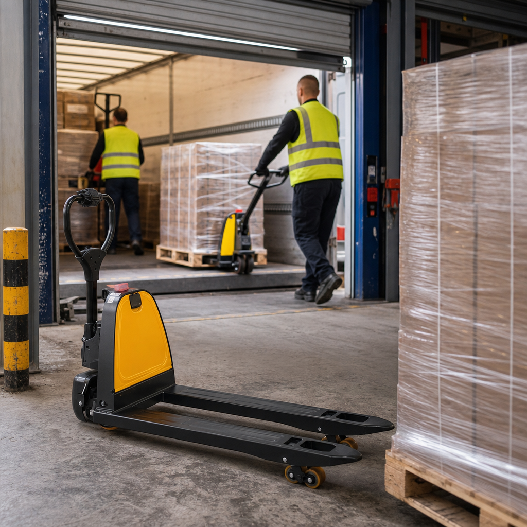 Compact Heavy Duty Fully Electric Pallet Truck 1500kg