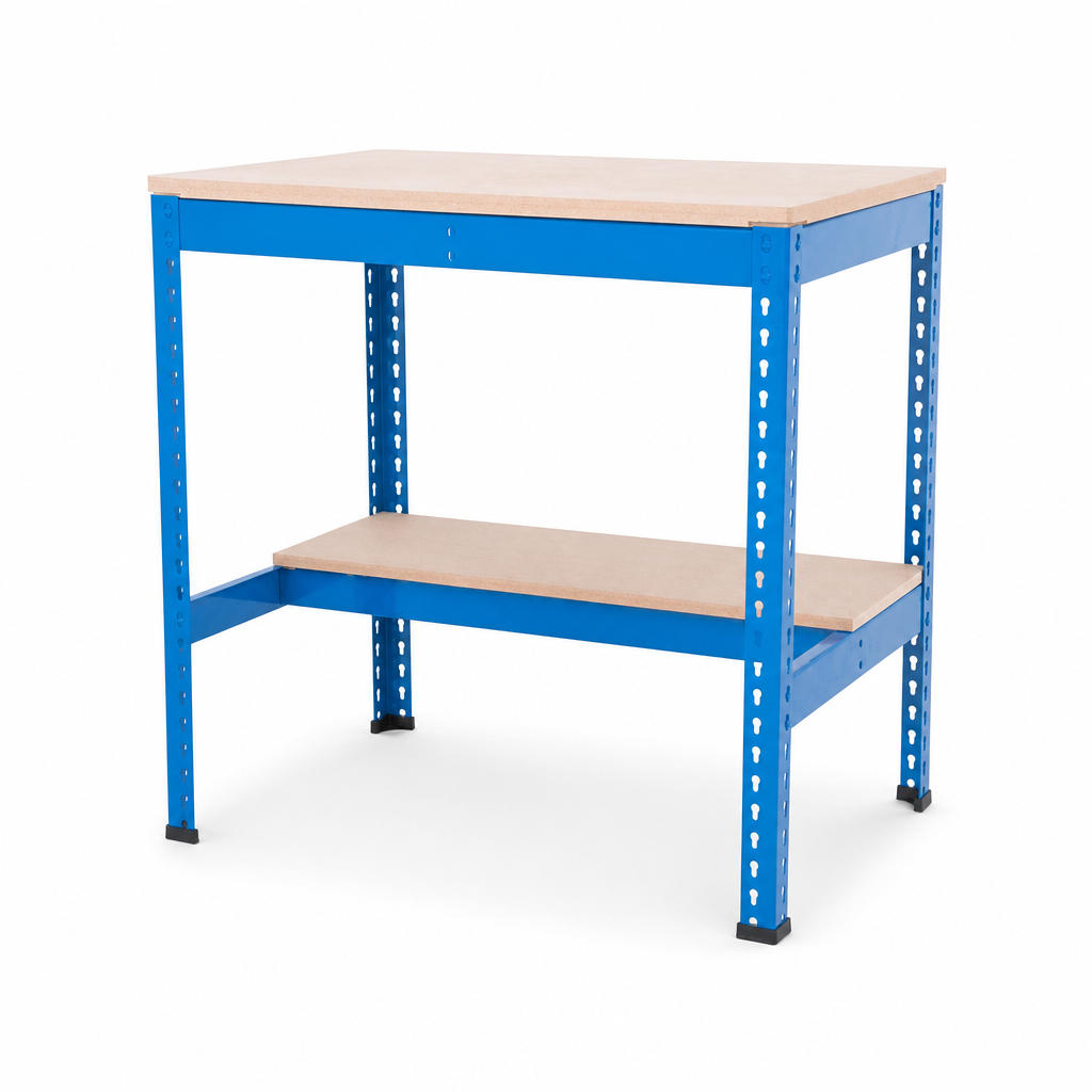 Compact Heavy Duty Workbench with Drawer Option