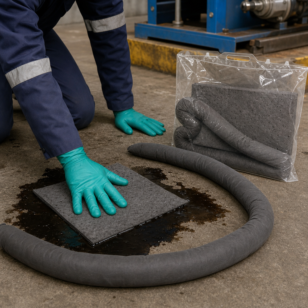 Complete Absorbent Spill Kit Bag 15.1 Litre
