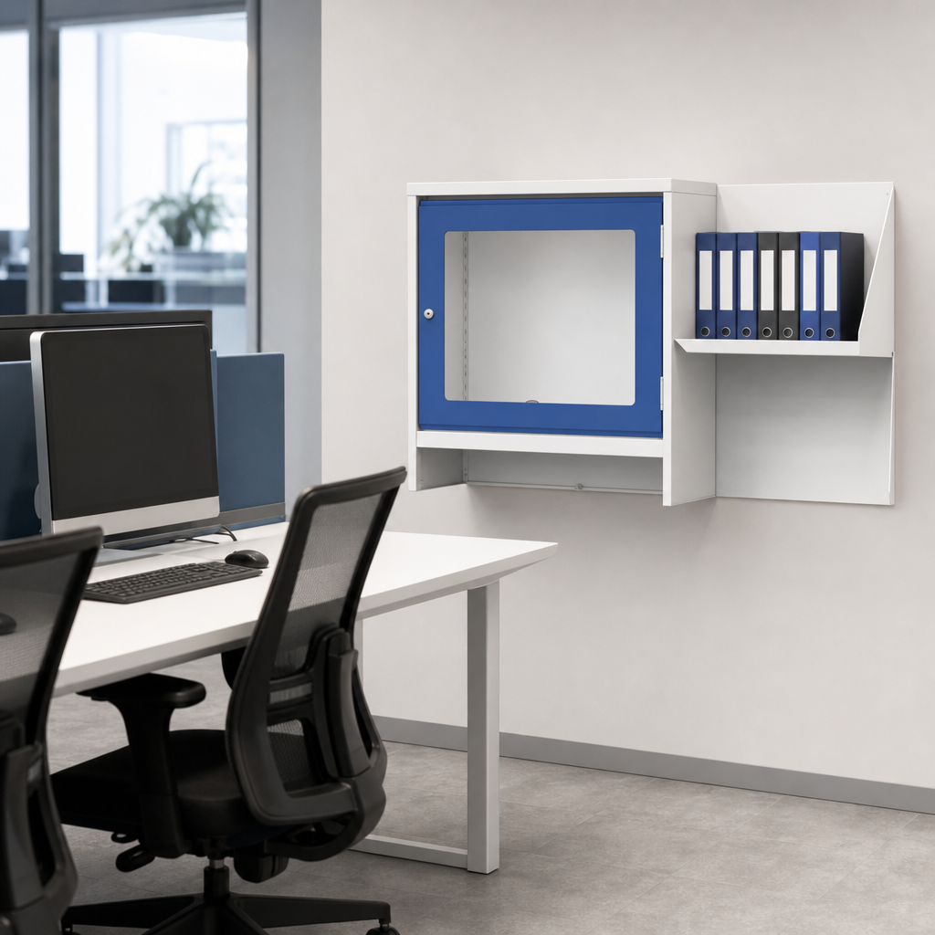 Computer Workstation File Holder Shelf Accessory 350mm