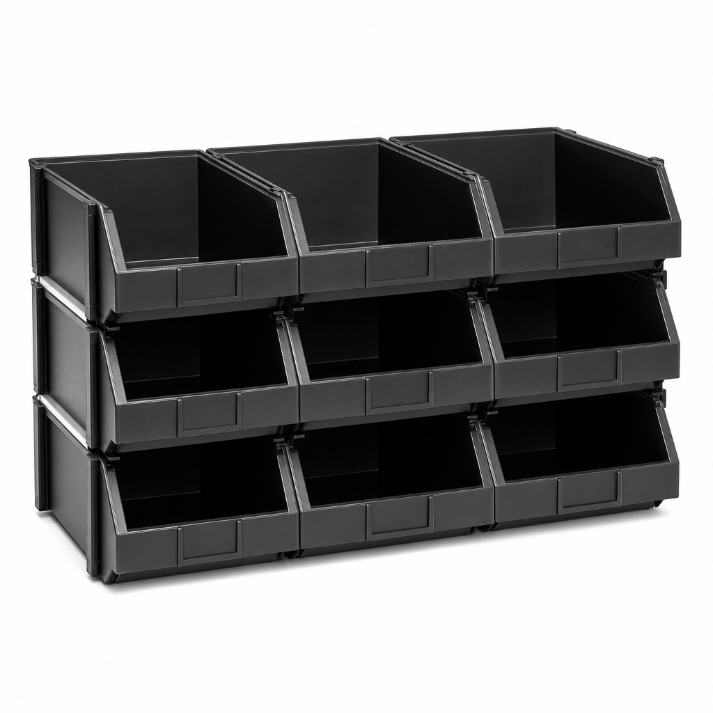 Conductive Plastic Picking Bins for Small Parts Storage