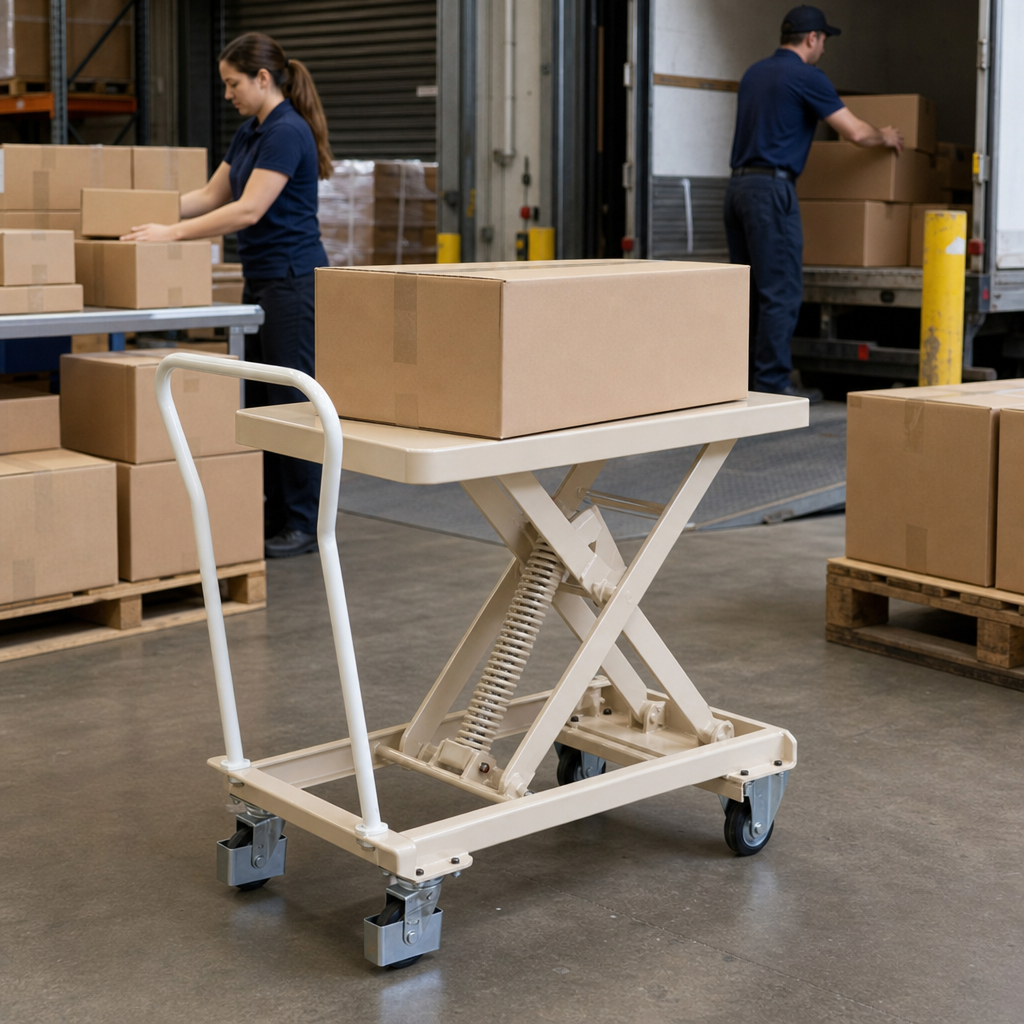 Constant Level Mobile Lift Table 30kg to 100kg