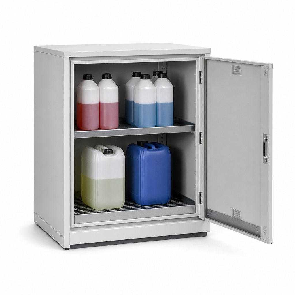 COSHH Under Counter Corrosive Chemical Storage Cabinet