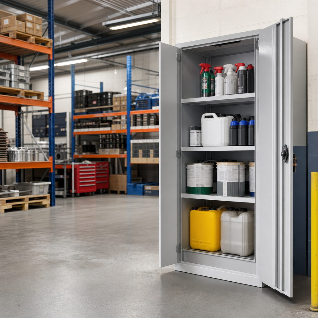 COSHH Vehicle Hazardous Material Storage Container