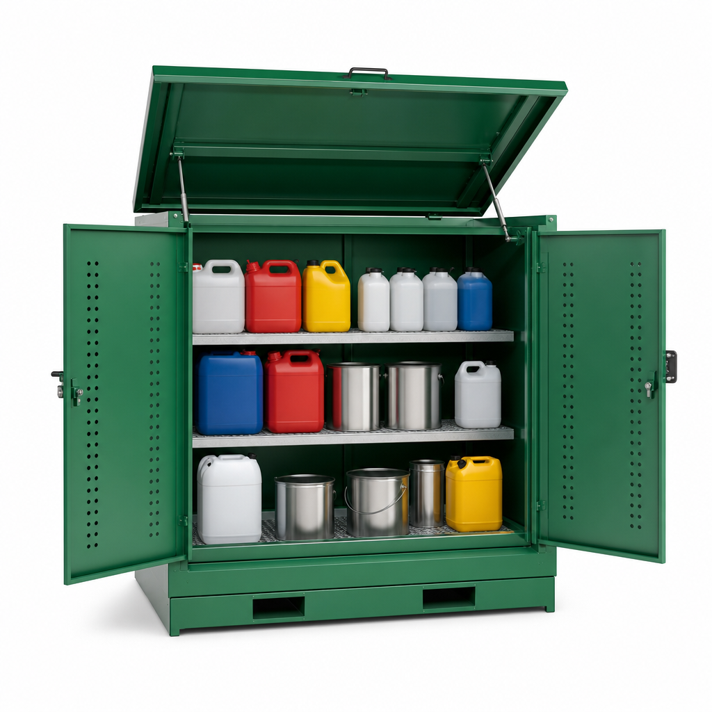 COSHH Vehicle Hazardous Material Storage Container
