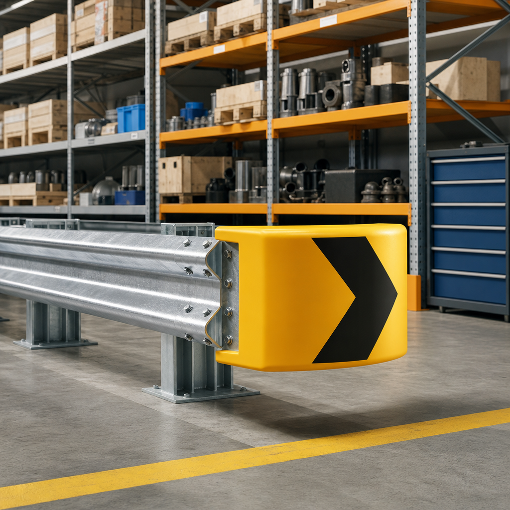 Crash Barrier Ends for Road Safety Barriers