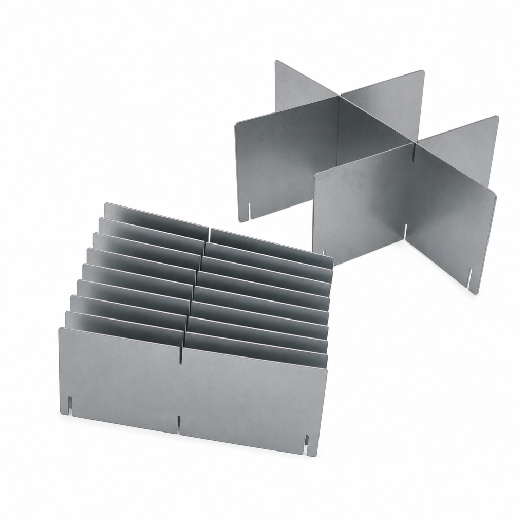 Cross Dividers for Shelving Storage Bins Pack of 10