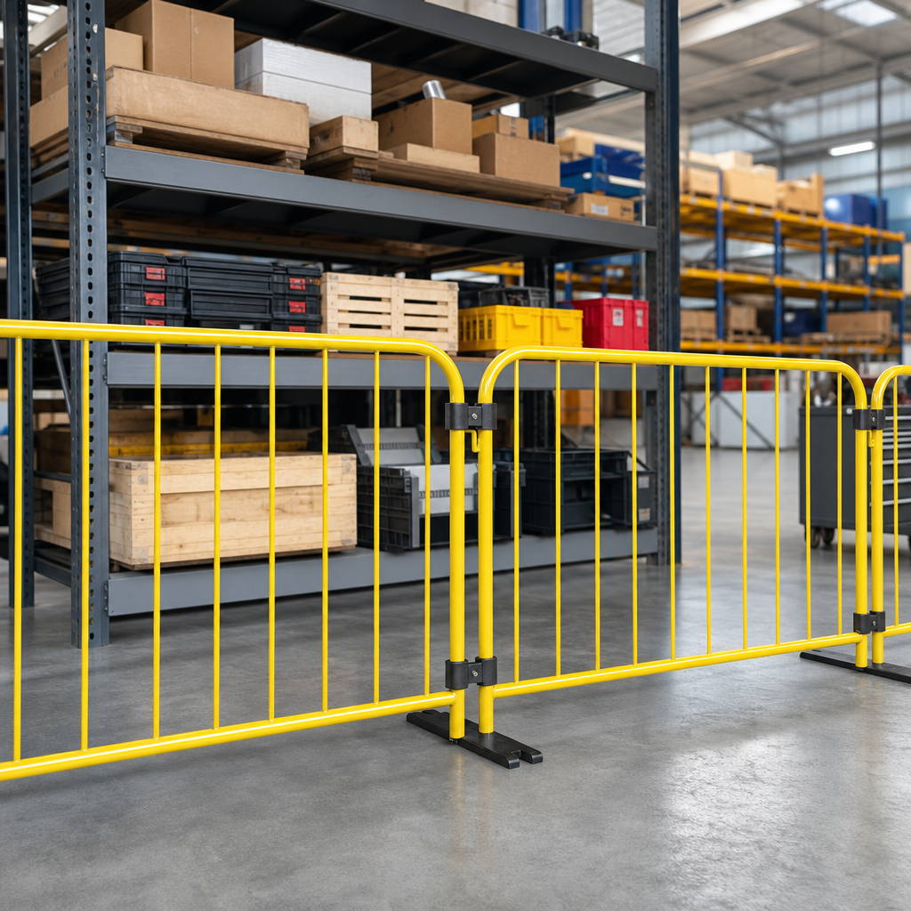 Crowd Control Barrier Linking Kit for Indoor and Outdoor Use