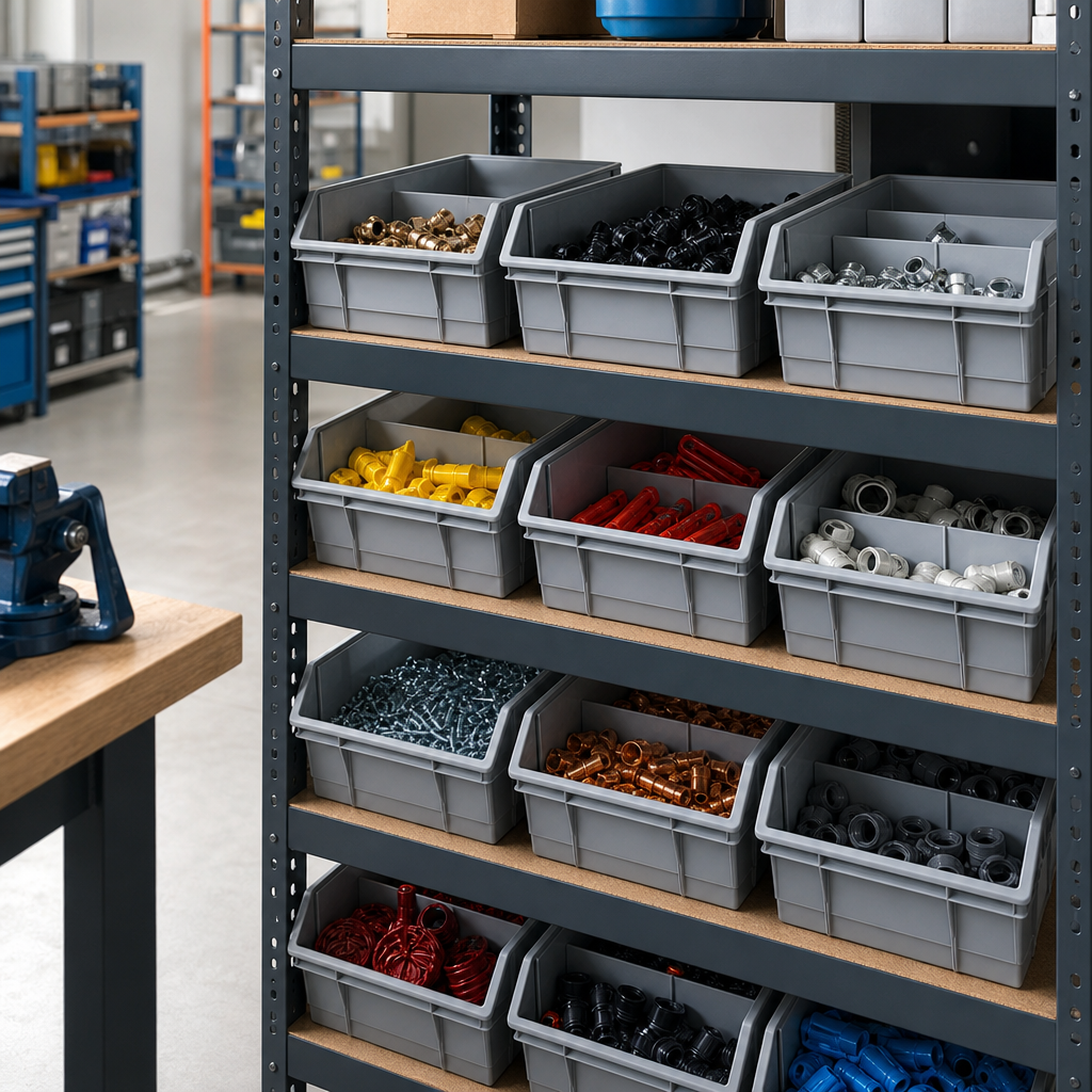 Cut-to-Size Dividers for Euro Storage Containers