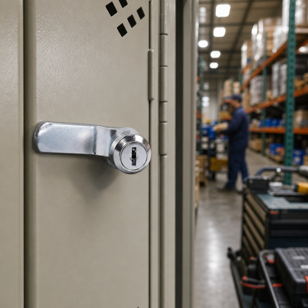 Cylinder Key Lock for Assembled Lockers