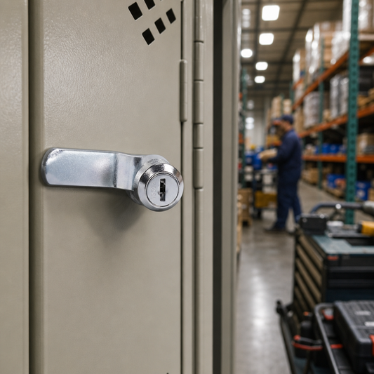 Cylinder Key Lock for Assembled Lockers