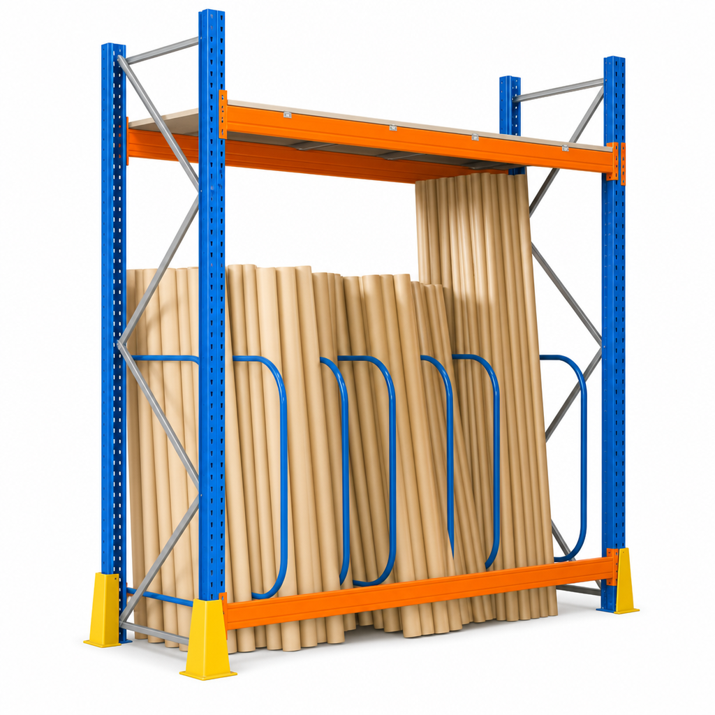 D Bar Safety Rack for Pallet Racking Beams
