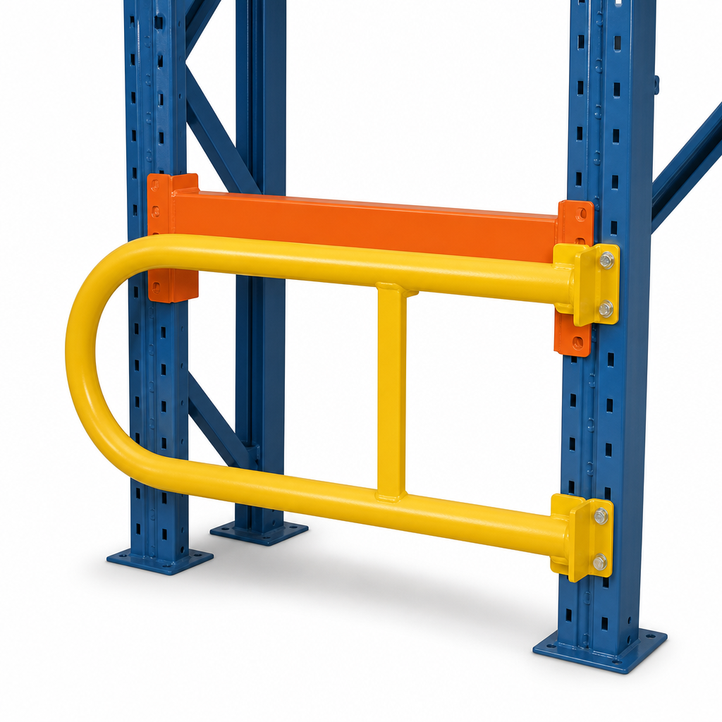 D Bar Safety Rack for Pallet Racking Beams
