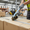 Professional Woven Polyester Strapping Tensioner for 13mm to 40mm Strapping with Galvanised Steel Buckles Compatibility