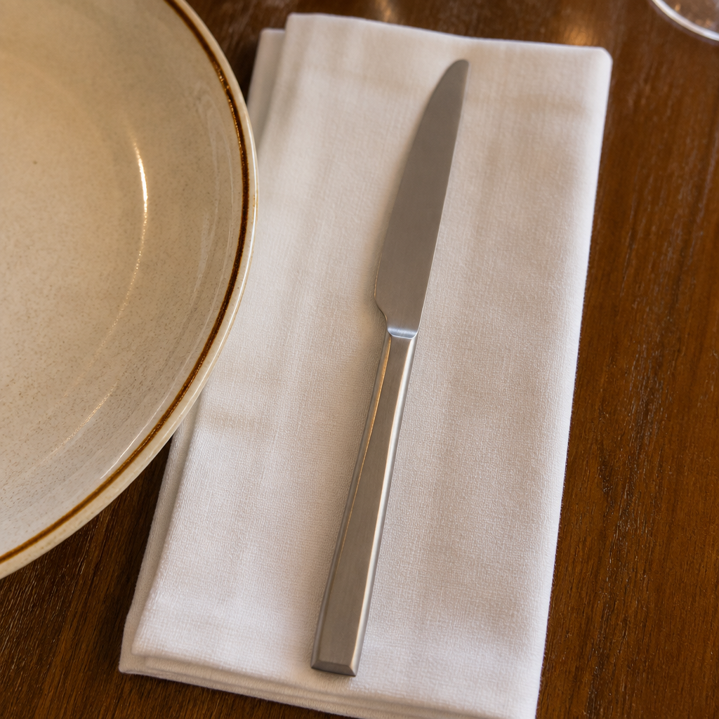 Commercial Vintage Table Knife Set 12 Pack Stainless Steel
