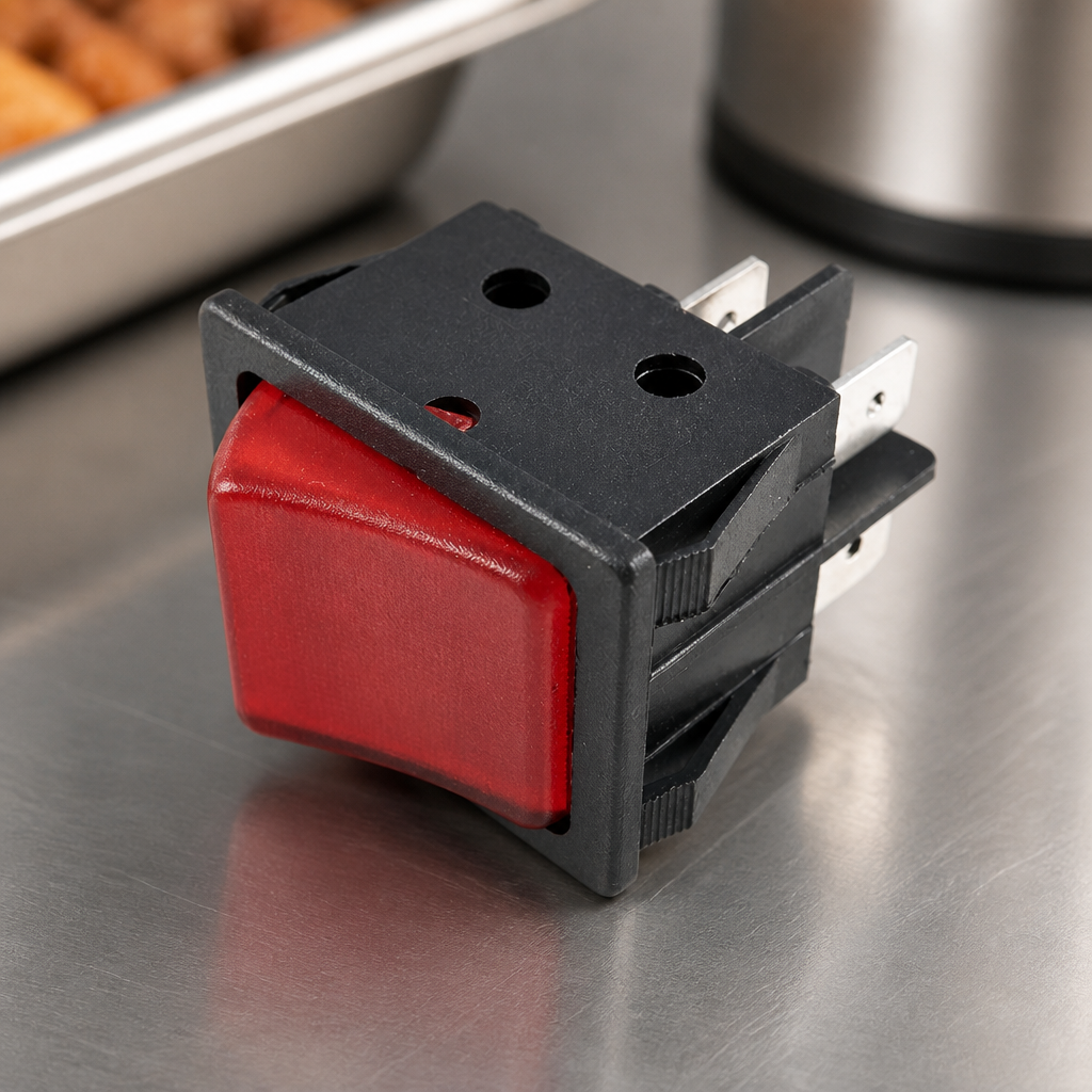 Commercial Drink Dispenser Replacement Power Switch 24mm Height