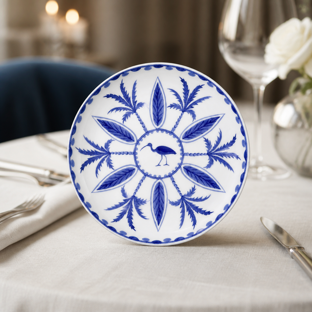 Commercial Coupe Plates 165mm Hand-Decorated 12 Pack