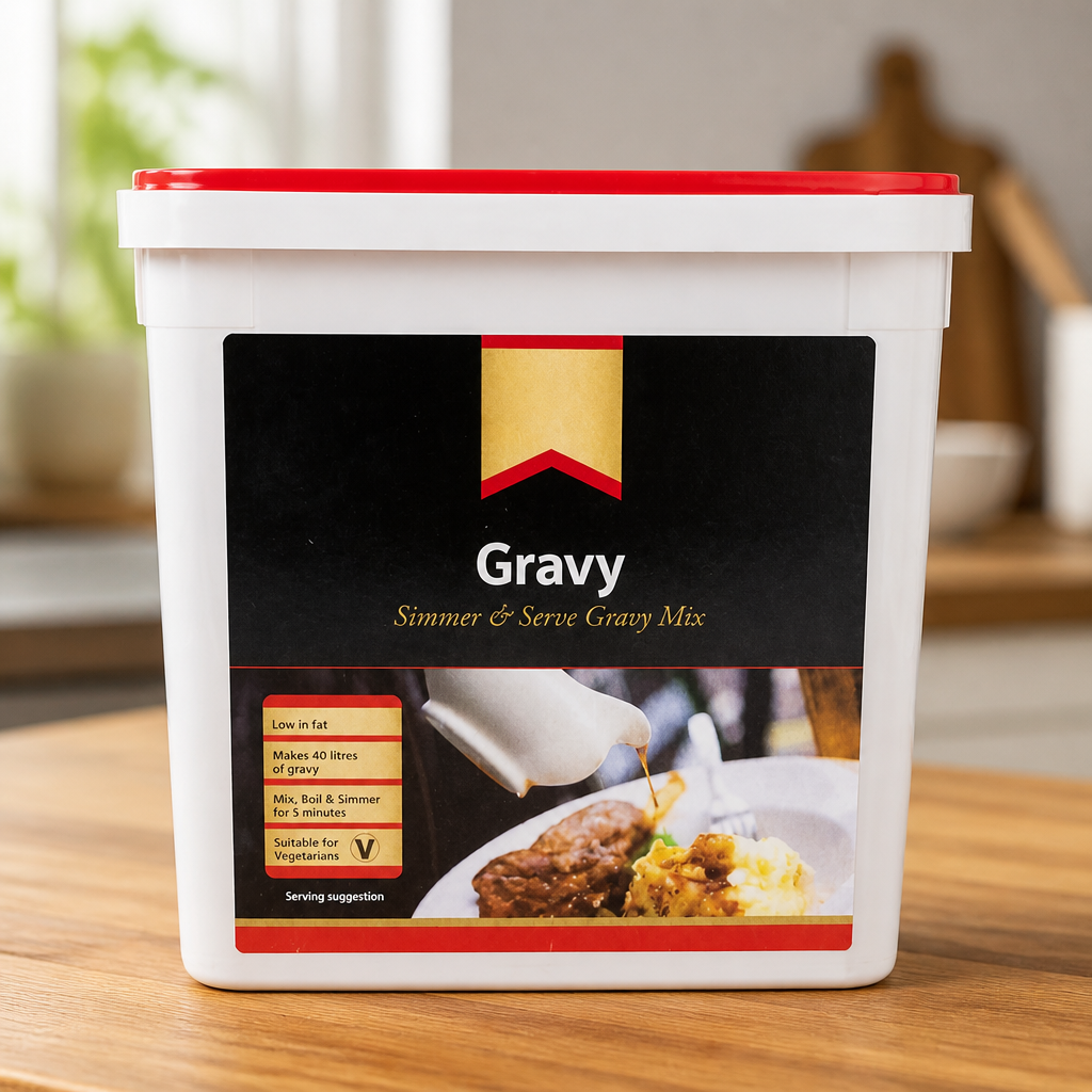 Commercial Gravy Mix 2.5kg Dry Blend for Easy Application