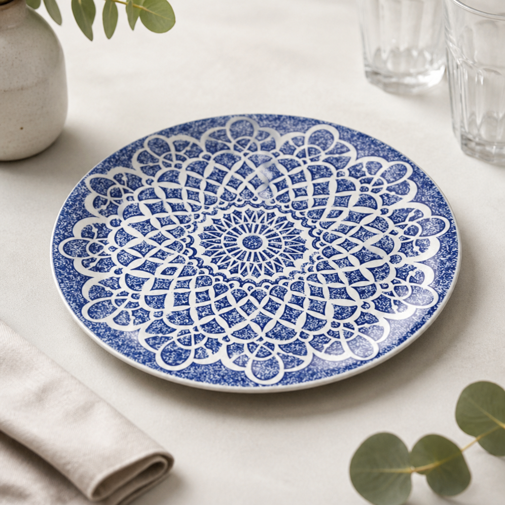 Commercial Coupe Plates 255mm Nomad Blue - 12 Pack