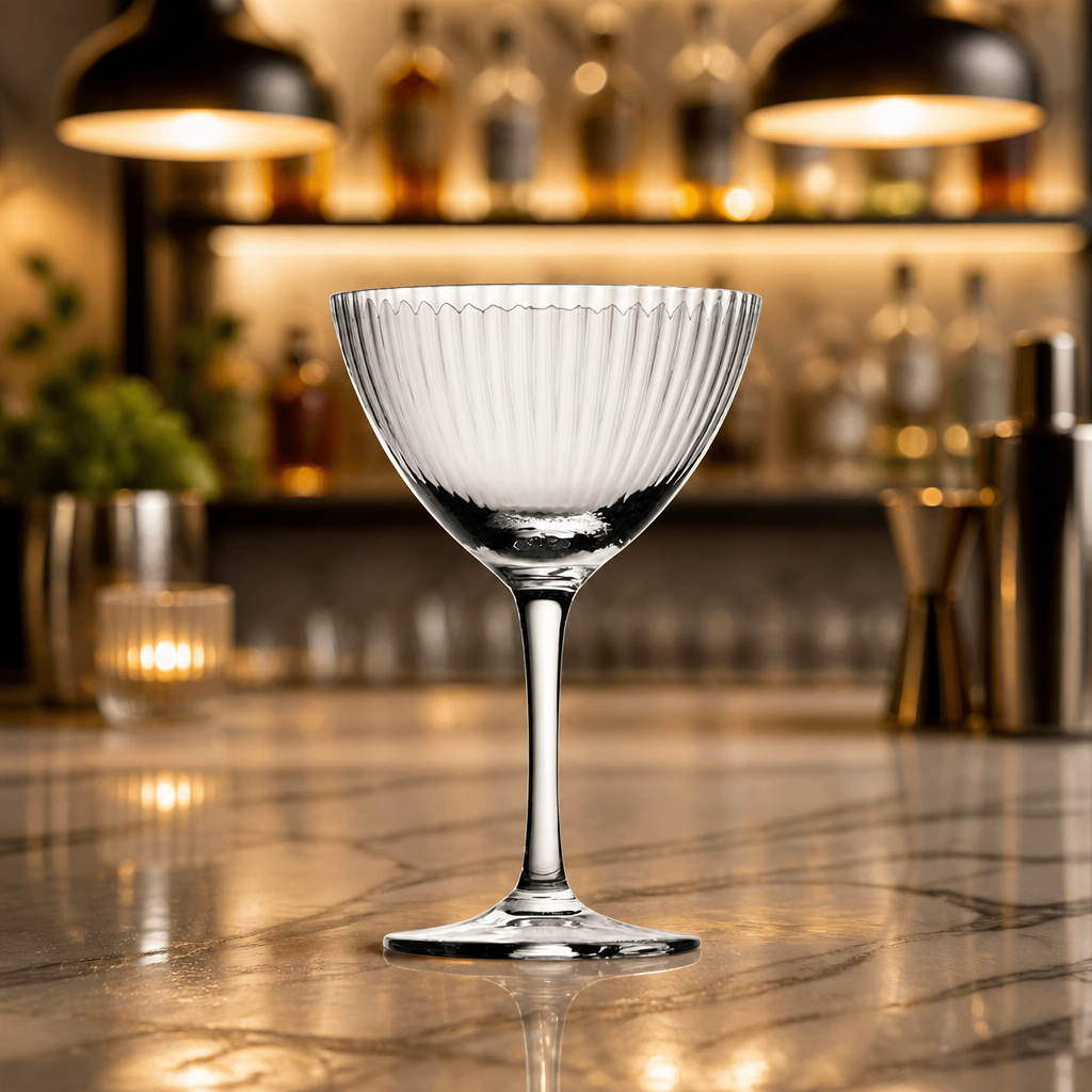 Commercial Martini Glasses 190ml Set of 6 for Cocktail Service