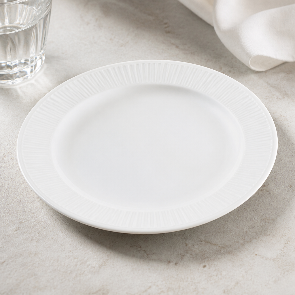 Commercial Rimmed Plates 276mm Pack of 12