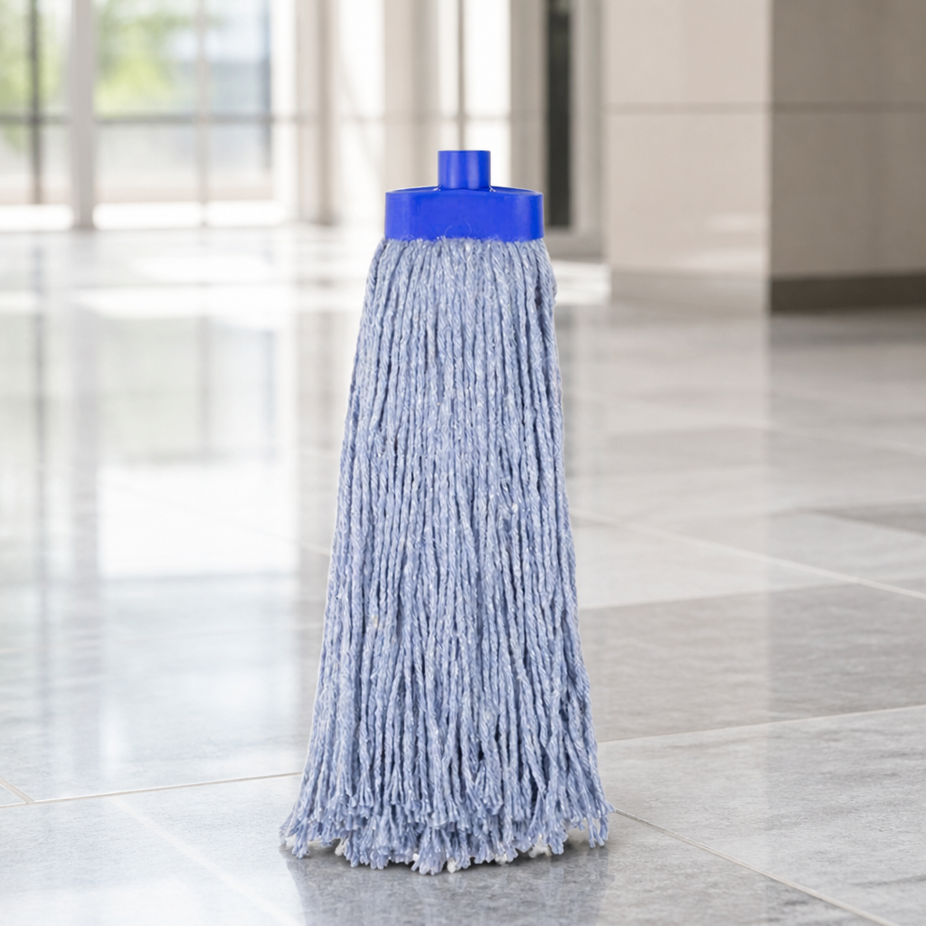 Kentucky Mop Head Blue 450g for commercial cleaning