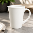 Commercial Flared Mugs 298ml - Set of 6 Porcelain Cups