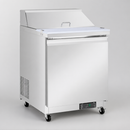 Commercial Prep Counter Fridge 154Ltr Mega Top Storage Unit
