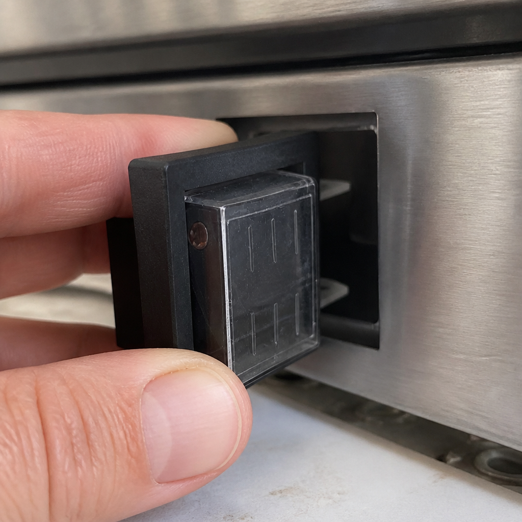 Commercial pizza oven switch replacement part 40mm x 30mm