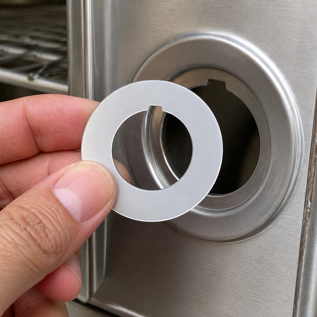 Genuine replacement light gasket for commercial food warmers