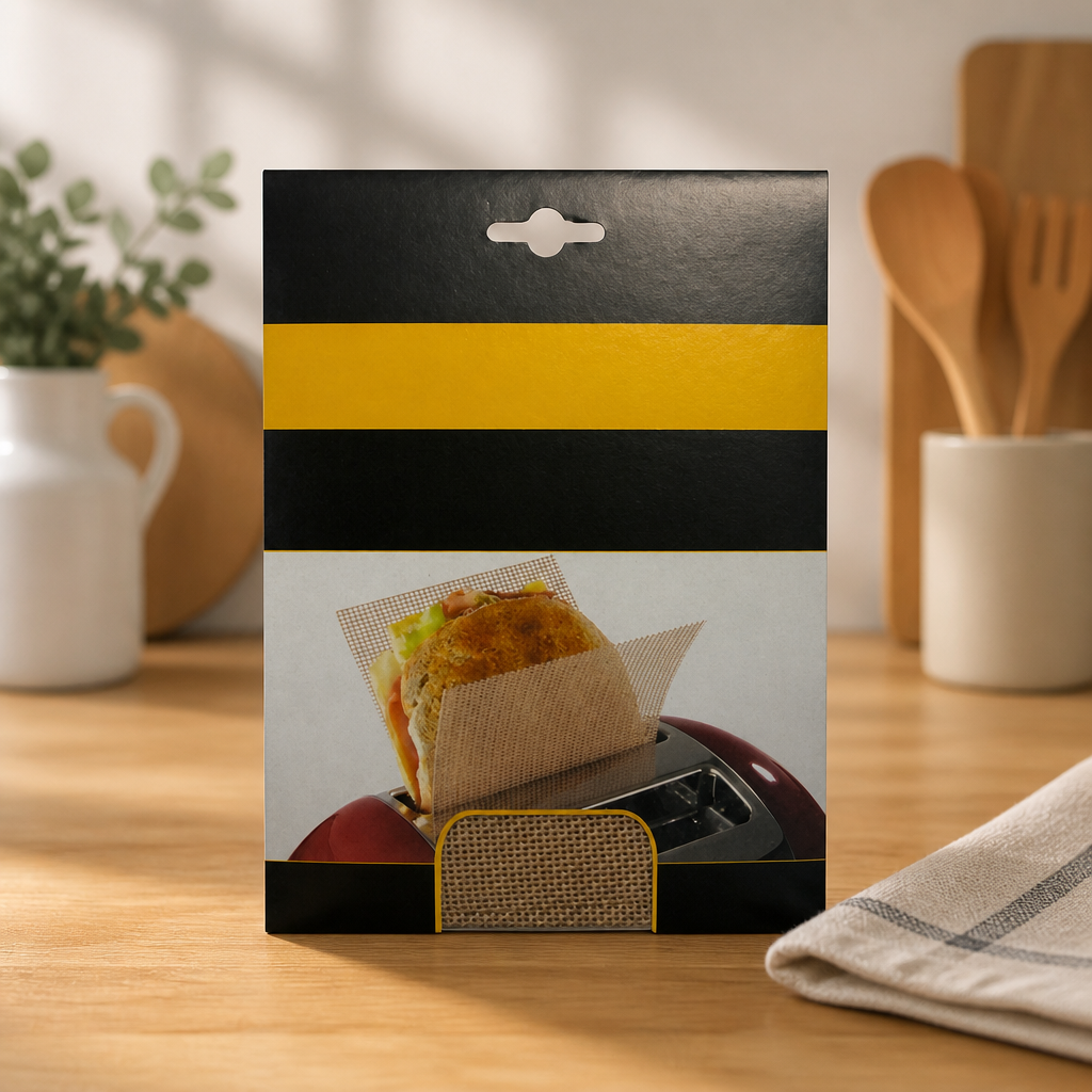 Commercial Toastie Bags Reusable Toaster Liners 2 Pack