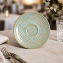 Commercial 125mm Round Saucers - 12 Pack Vitrified Stoneware