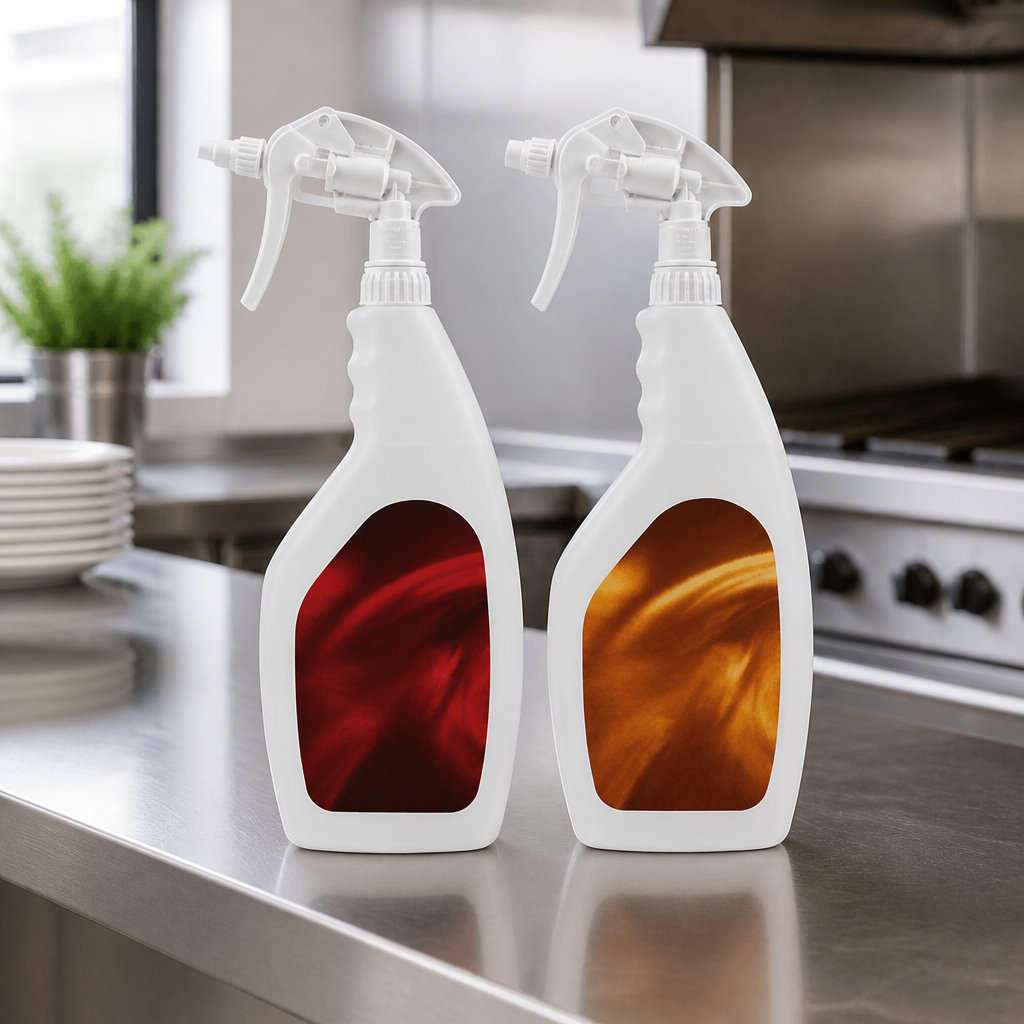 750ml Grill Cleaner Spray Bottles and Dispensers 6 Pack