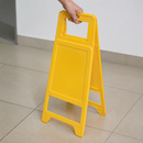 Commercial Non-Tip Wet Floor Safety Sign 600mm Yellow