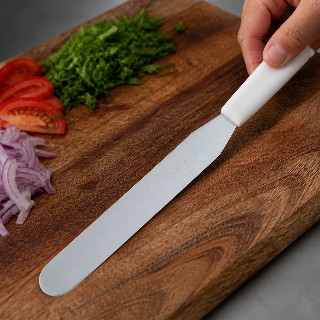 20cm Stainless Steel Palette Knife for pastry and baking