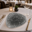 Commercial Kintsugi Triangle Plates 229mm - 12 Pack