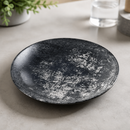 Commercial Deep Coupe Plates Black 254mm for Catering 12 Pack