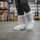 Premium Disposable Overshoes Size XL with Elasticated Ankle for Comfortable Fit - Pair