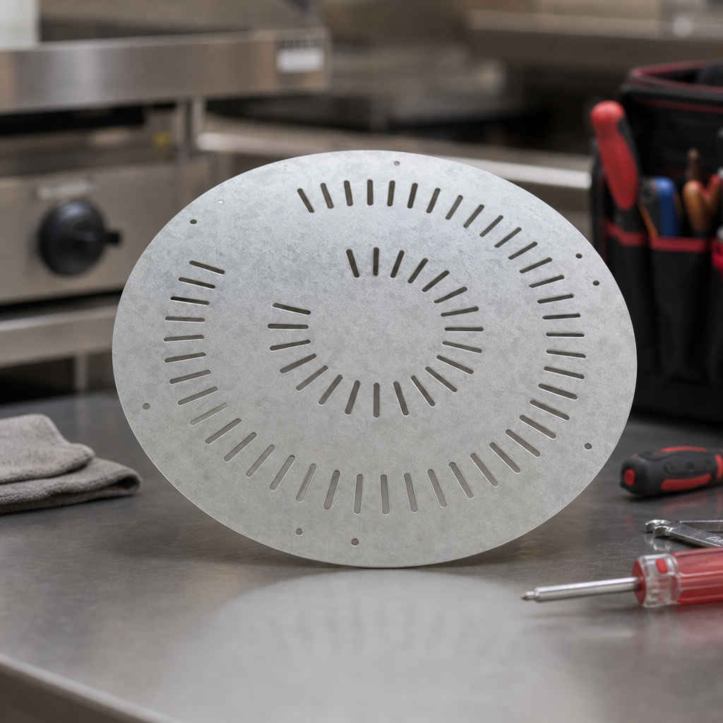 Commercial Crepe Maker Bottom Plate Replacement Part
