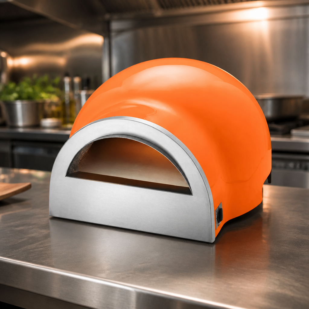Commercial Dual Fuel Gas Pizza Oven with 320 x 380 cooking area