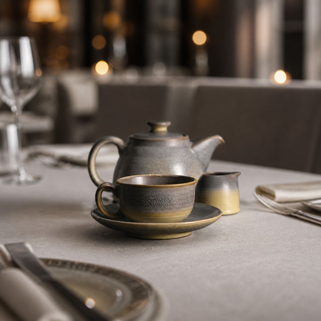 Commercial Teapot Replacement Lids 70mm Vitrified Stoneware