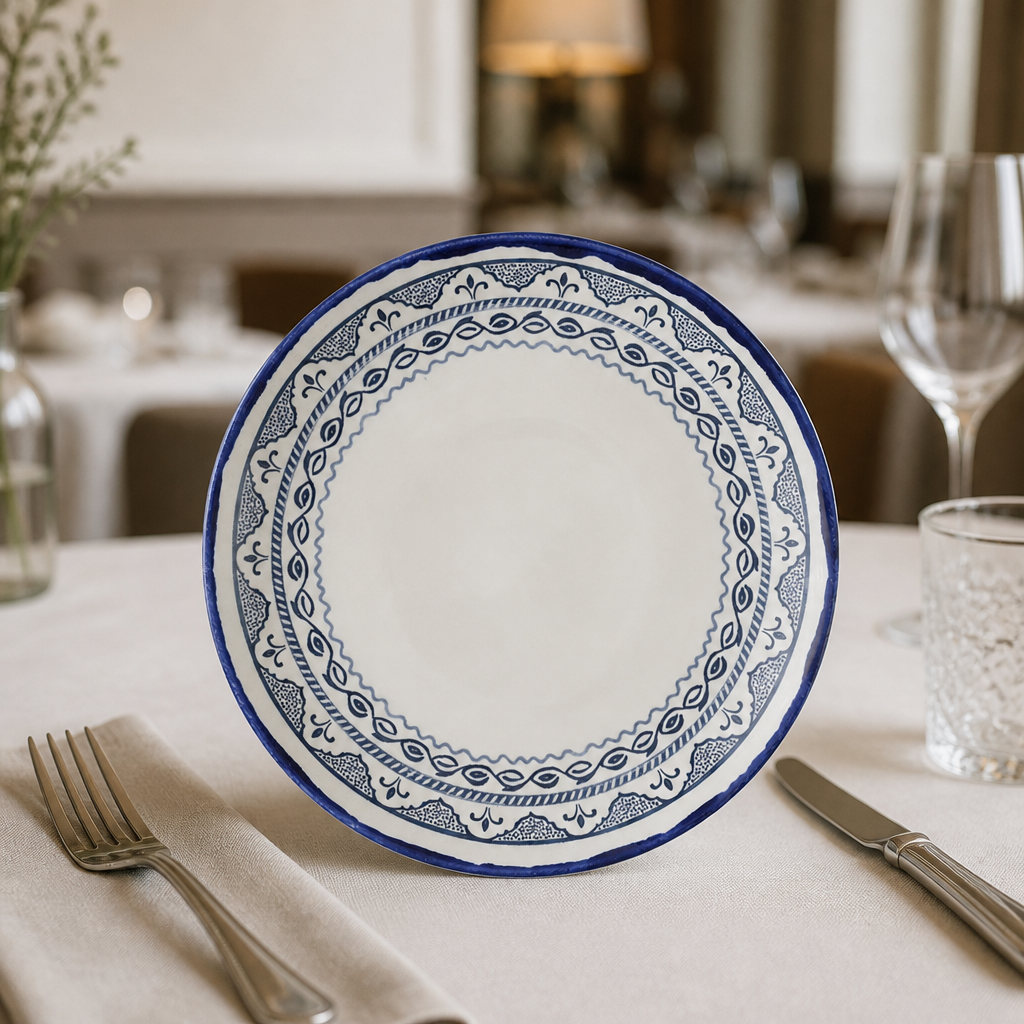 Commercial Coupe Plates 260mm Moresque Style 12 Pack