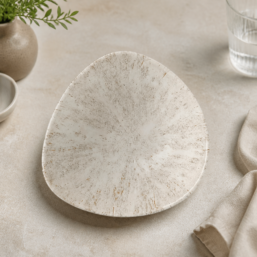 Commercial Stone Bowls 185mm 370ml Agate Grey 12 Pack