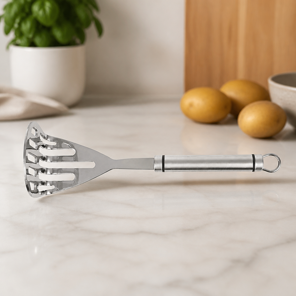 Commercial Potato Masher Stainless Steel Ergonomic Handle