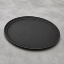 Commercial Non-Slip Oval Plastic Tray 685mm Black