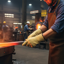 Premium Heat Resistant Gloves for High Temperature Applications, Cut and Abrasion Resistant, Comfortable Fit and Absorbent Design